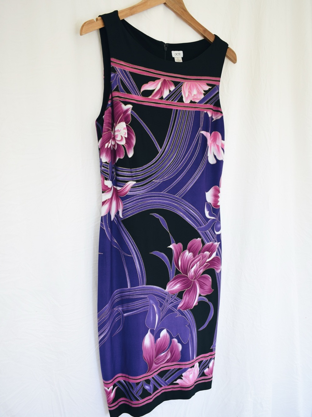 Vintage Y2K Cache Floral Cocktail Dress